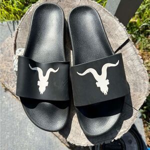 Ignite Mens Slidey Black Logo Sz 12 dan bilzerian